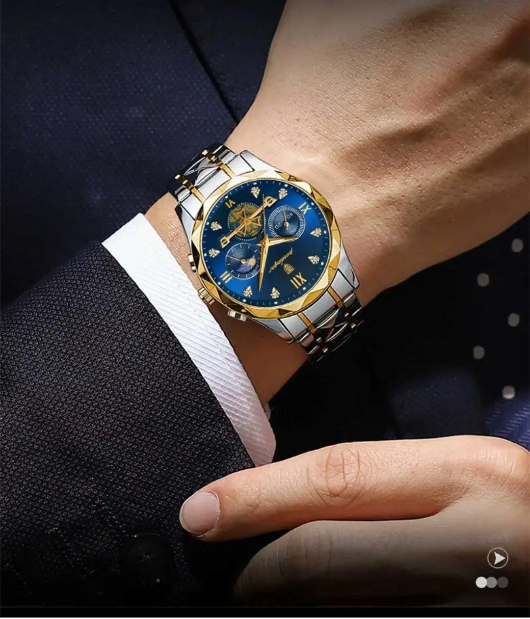 POEDAGAR 996 – Montre de Luxe à Prix Réduit