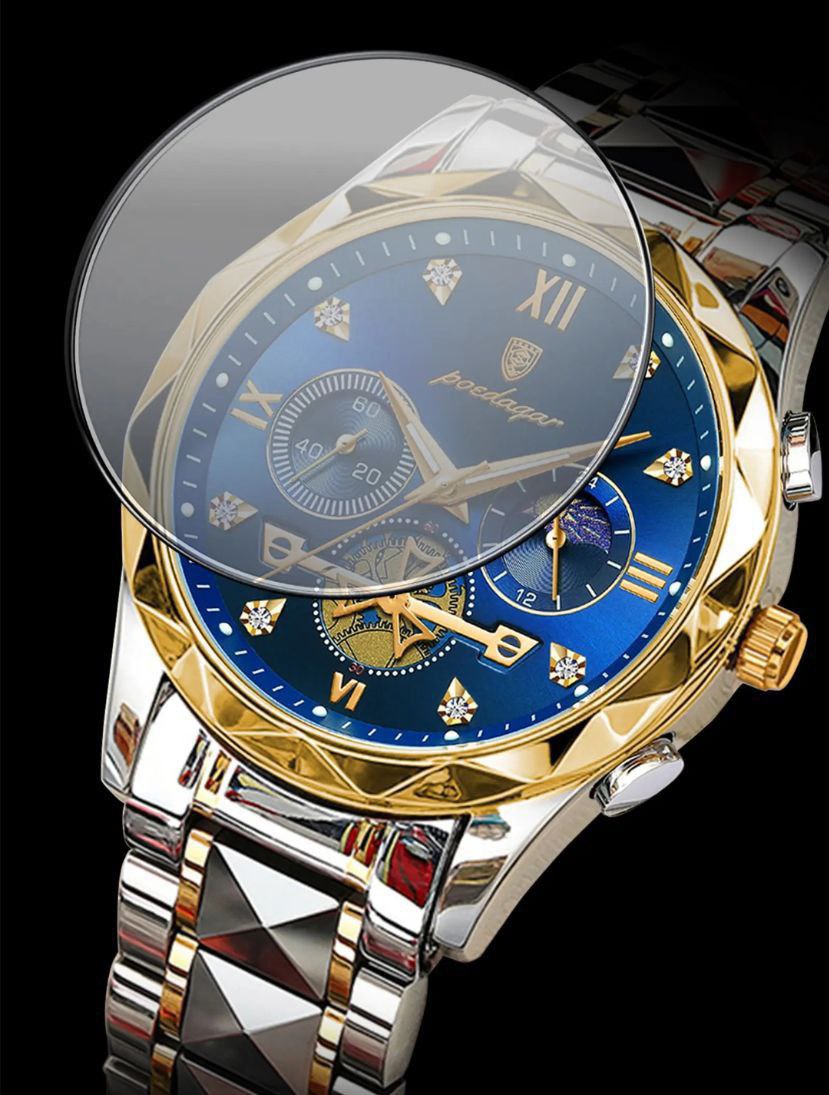 POEDAGAR 996 – Montre de Luxe à Prix Réduit